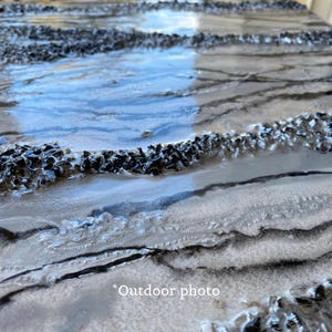 Epoxy Resin Wall Art | Handmade Geode Painting | Crystal Wall Decor | Abstract Epoxy Artwork | Unique Resin Art for Home